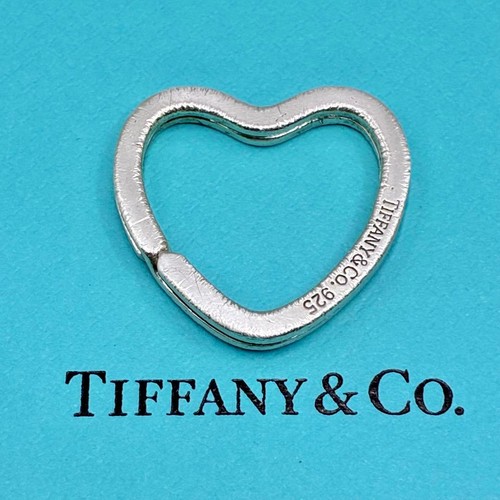 Tiffany open heart key - &,