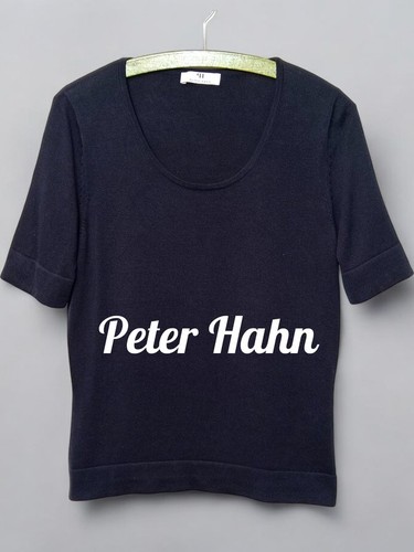 Women peter hahn sweater - sweater, navy