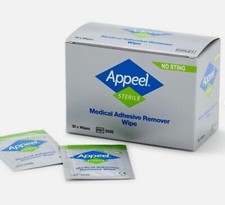 Best Appeel Sterile Medical Adhesive Remover Wipes x30 | No Sting | Alcohol-Free