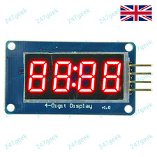 🇬🇧 TM1637 4 Digit Red