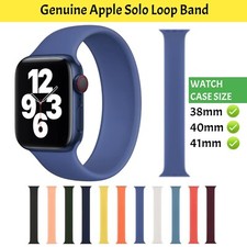 Official Genuine Apple Solo Loop Silicone Band Watch Strap 38mm 40mm 41mm