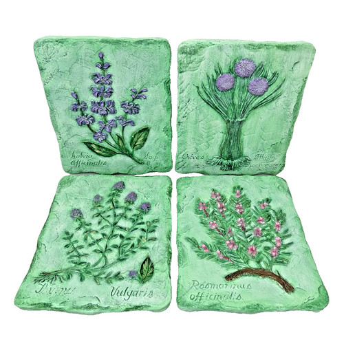 Set ceramic herb wall - of,
