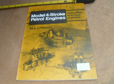MODEL 4 STROKE PETROL ENGINES BUILDING RUNNING L C MASON 1977  PAPERBACK BOOK