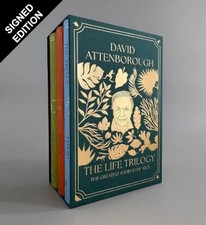 The Life Trilogy Boxset: Signed Edition  Sir David Attenborough ✅🚛 BRAND NEW