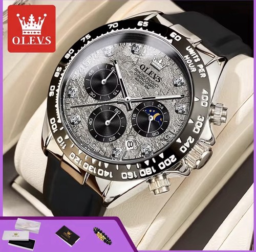 Olevs 2875 quartz watch men - quartz,
