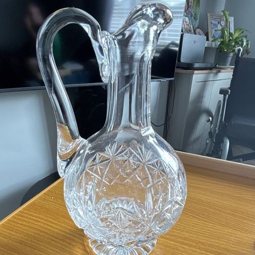 Clear decorative cut glass - clear,