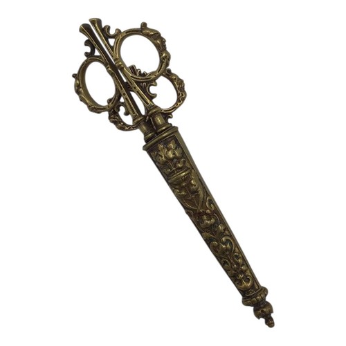 Antique steel scissors - antique,