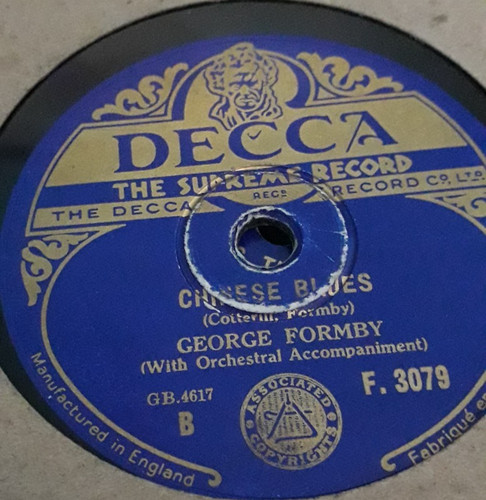 George formby chinese blues - chinese, blues/do