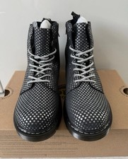 Size 5 Doc Martens New In Box . Black With Silver Stars . Don't Fit Me 😢