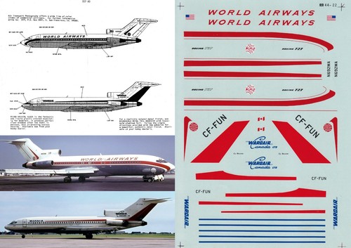 Microscale decals 144 boeing - decals, 1/144
