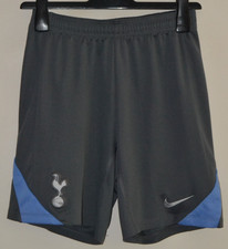 Tottenham Hotspur Nike Grey & Blue Shorts Small Mens