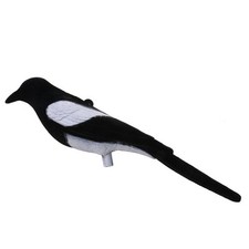Full Flocked Realistic Calling Magpies Decoy Shooting/Hunting Decoying Baits