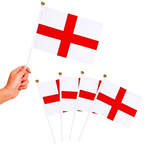 England hand flags - for, fifa