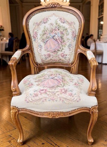 Vintage rococo style - vintage, oak