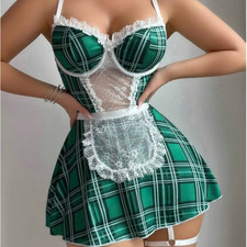 Women Sexy Green Cosplay