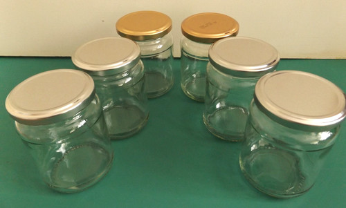 Jam jars clean - jam,
