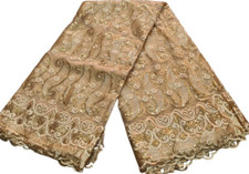 African Lace Nigerian- Beaded