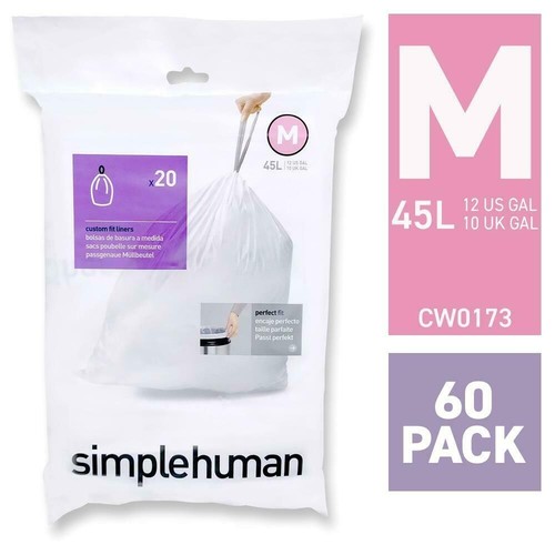 Simplehuman bin liners code - simplehuman,