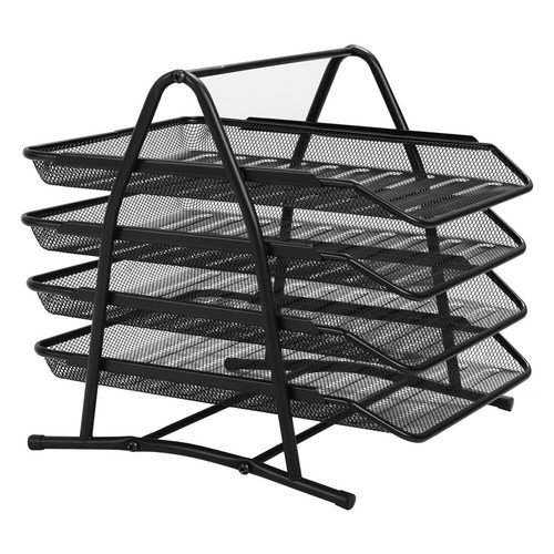 Tier stackable filing trays - 4-tier,