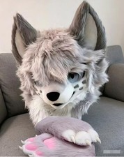 Fursuit Long haired Dog Fox