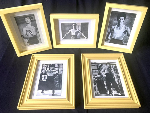 Iconic framed bruce lee - 5,
