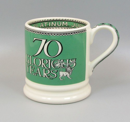 Emma bridgewater mug - mug, platinum