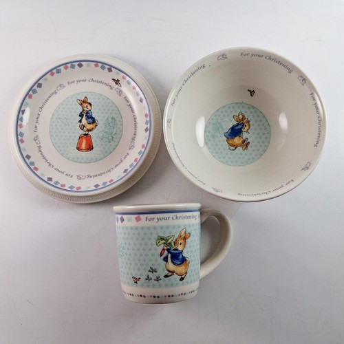 Wedgewood peter rabbit - peter, set
