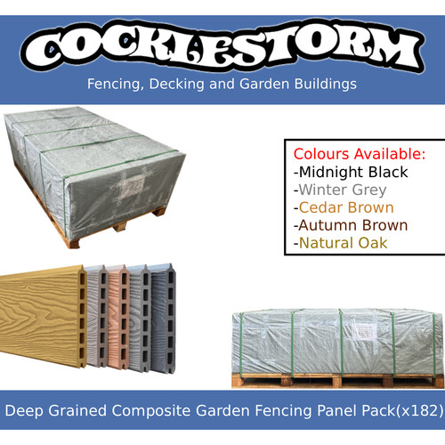 Deep grained composite garden - deep,