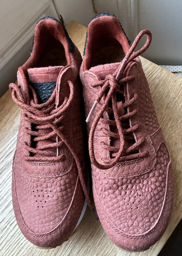 Woden tan leather - leather, sneakers