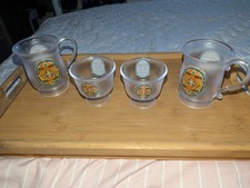 HARRY POTTER PLASTIC BUTTERBEER MUG AND ICE CREAM CUP FROM POTTER EXPERIENCE 