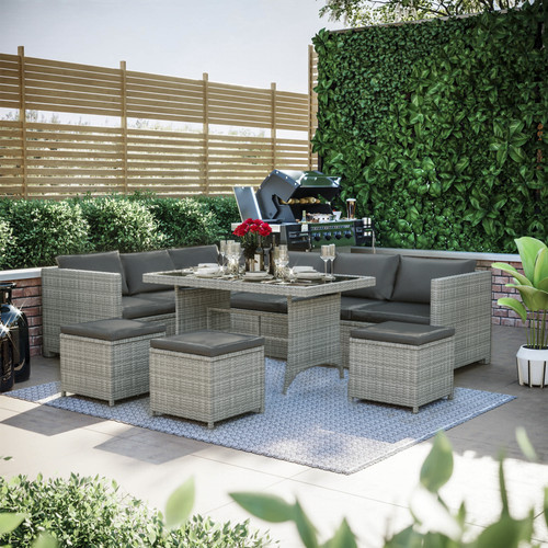 Sale seater rattan outdoor - 9,