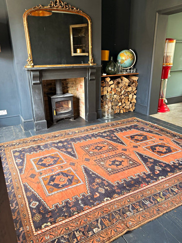 Antique rug 305cm 225cm - antique,