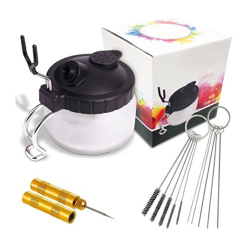 Airbrush cleaning pot cleaner - airbrush,