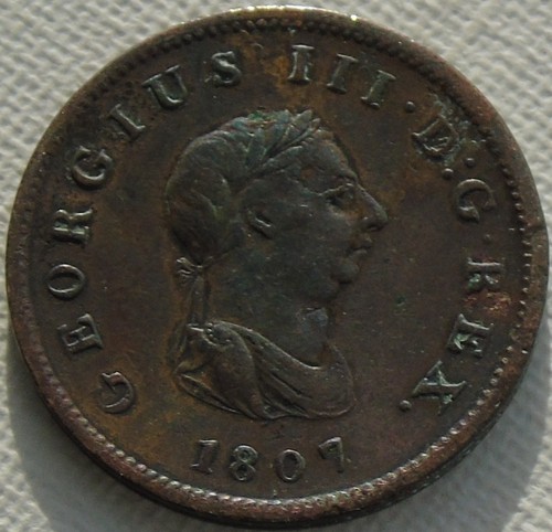 1807 king george iii copper - 1807,