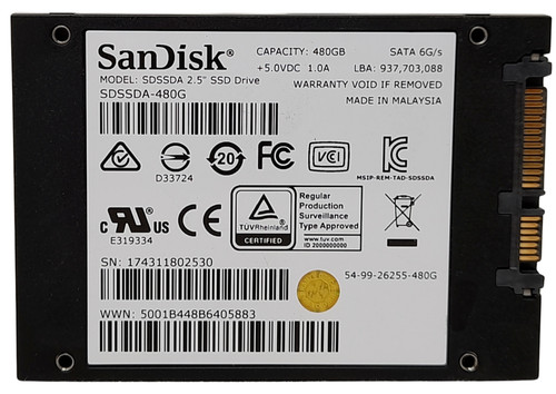 Sandisk ssd plus - plus, sdssda-480g
