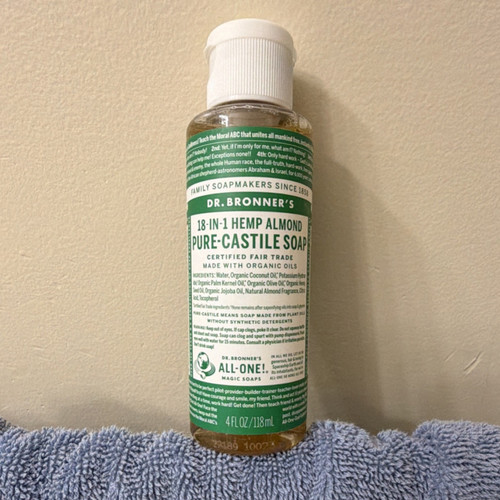 Bronner almond castile - almond,