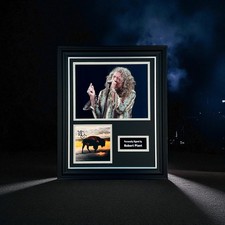 Robert Plant Signed Photo