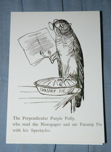 Edward lear perpendicular - edward,