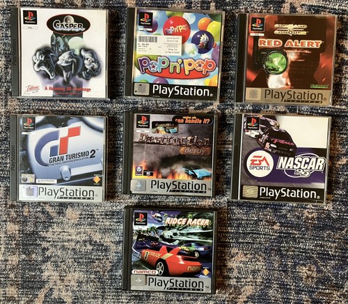 Ps1 games bundle joblot 7 - games,