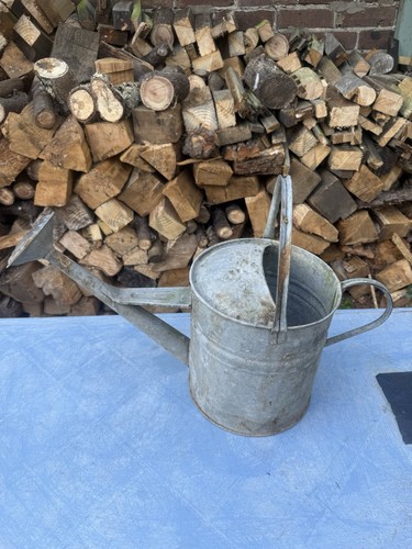 Vintage galvanised gallon - vintage, 2