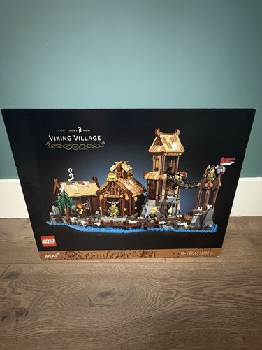 Lego ideas viking village - lego,