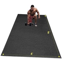 Large Exercise Mat, 8' x 6'/8'