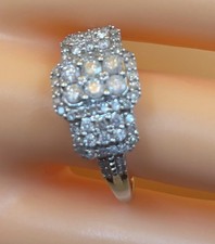 1ct Natural White Diamond 9ct