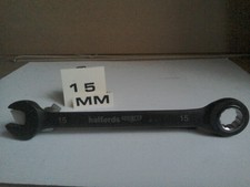 Halfords advanced 15 mm ratchet ring combination spanner brand new unused unopen