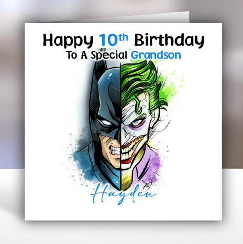 Batman joker personalised - joker,