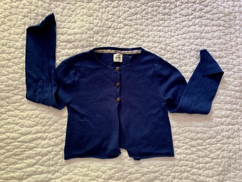Girl cardigan royal blue - -,