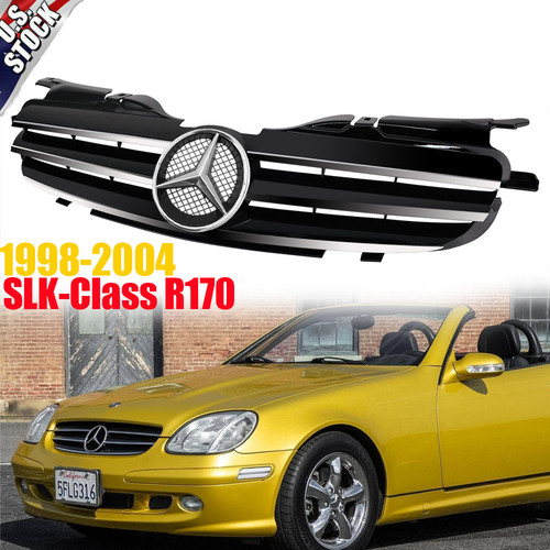 Front grille emblem - grille, fit