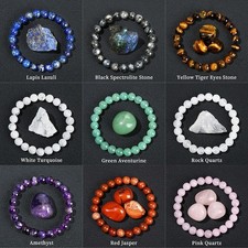 Natural Stone Bead Bracelet
