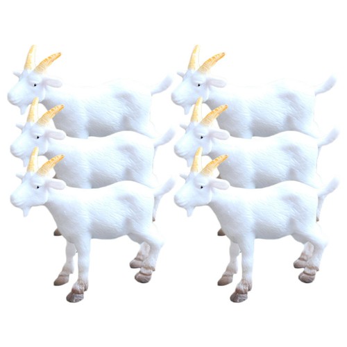 Pcs small goat figures - 6,