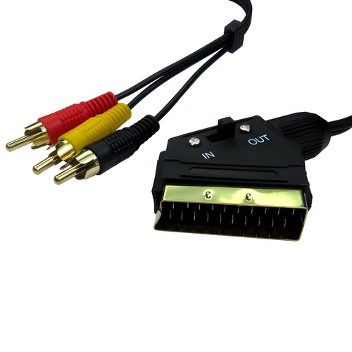 Scart svhs 3 rca - svhs,
